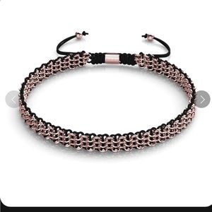 Nogu Black and Rose Gold Choker